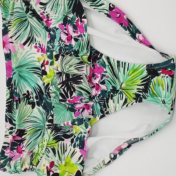 Profile by Gottex Beautiful Day High Waist Skirted Bikini Bottom Multicolor 16 - Picture 4 of 10